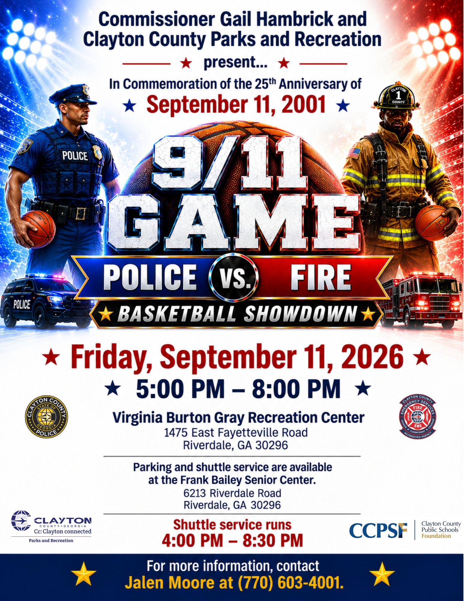 9/11 Day of Service Basketball Game